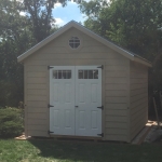 Waterford WI Gable with octagon window in gable end